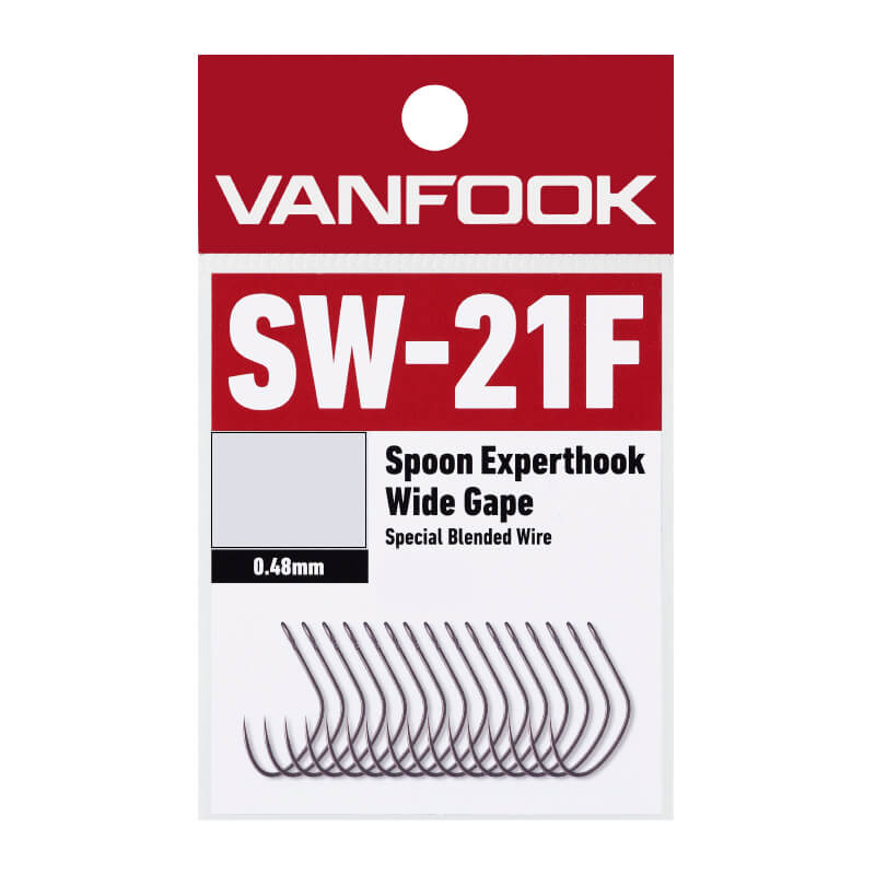 Крючки Vanfook SW-21F Fusso Black #7 (50 шт.)