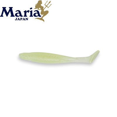 Силиконовая приманка Maria MWS Action Fish 1.2" S/YCRG