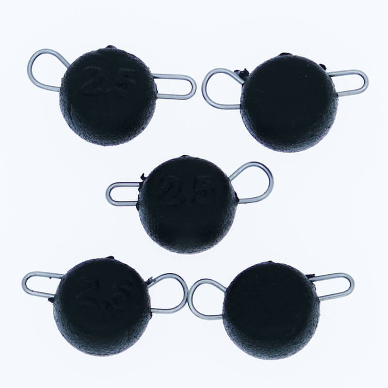 Груз свинцовый Тула Спорт Таблетка черный 2,5гр. (5шт.)