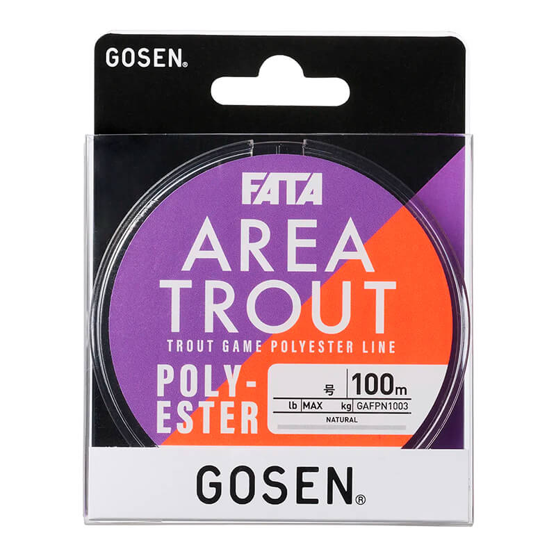 Эстер Gosen Fata Area Trout Polyester 100m #0.3 1.6lb