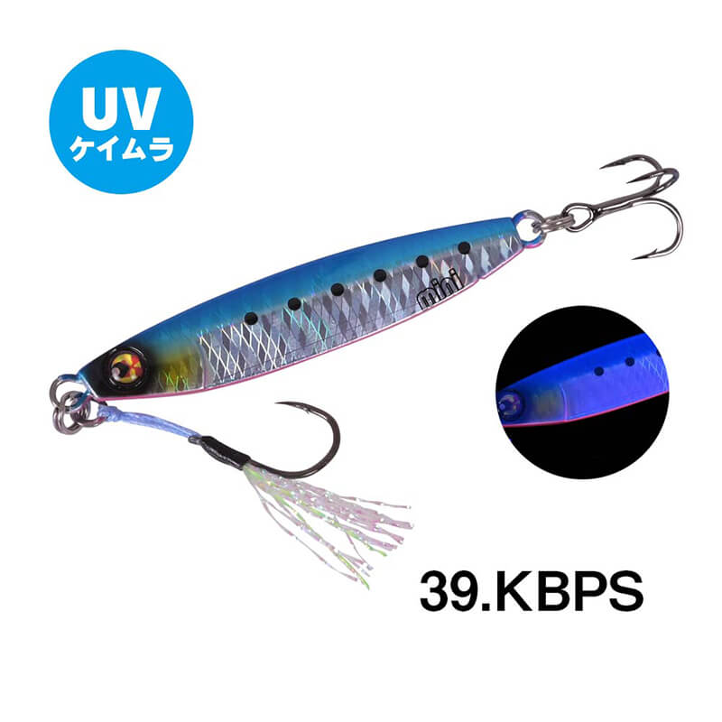 Пилькер Xesta After Burner Mini 12g #39 KBPS Keimura Blue Pink