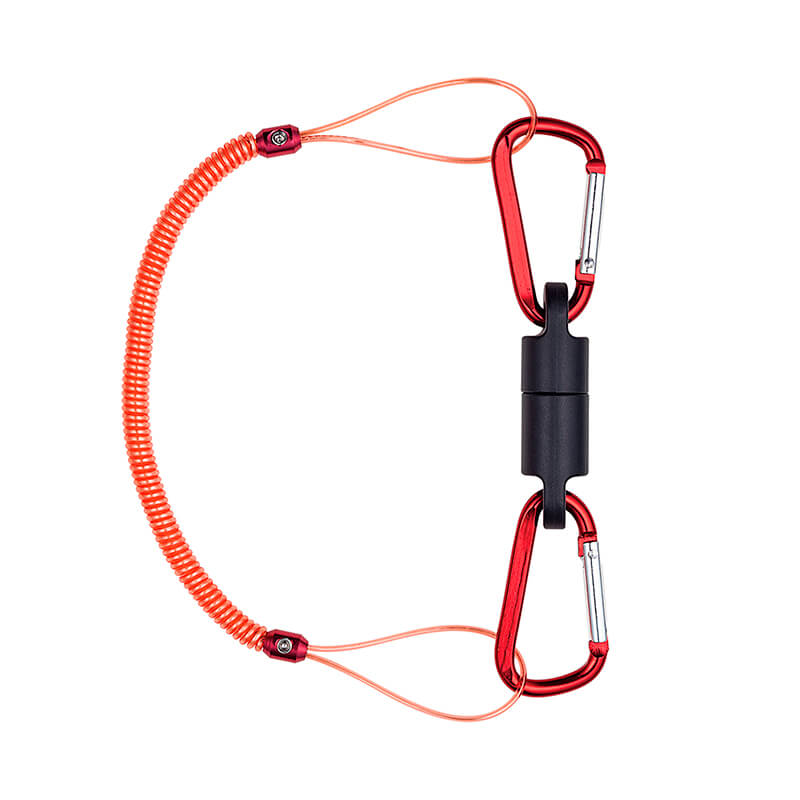 Магнитный держатель с карабинами DaiichiSeiko Carabiner Holder MG3500 #Red Магнитный держатель с карабинами DaiichiSeiko Carabiner Holder MG3500 #Red