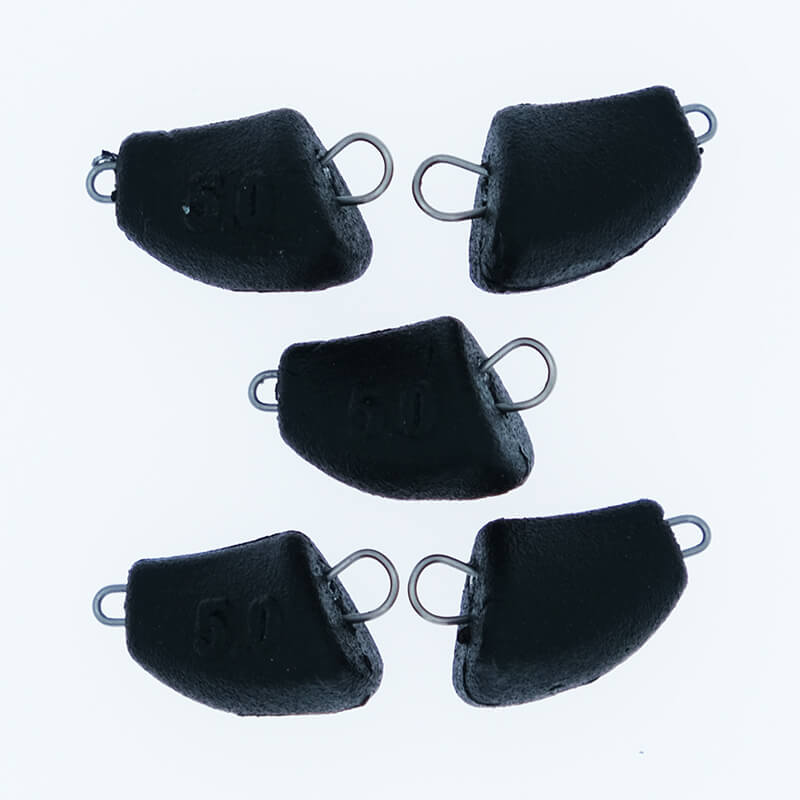 Груз свинцовый Тула Спорт Незацепляйка черный 5гр. (5шт.)