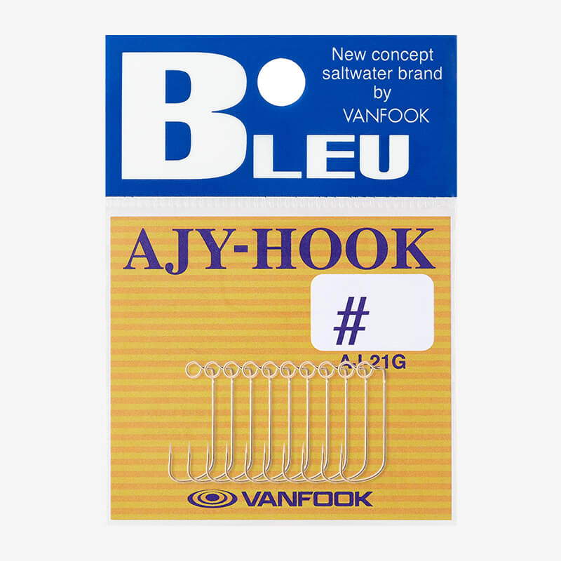 Крючки Vanfook AJ-21G Gold #8 (10шт.)