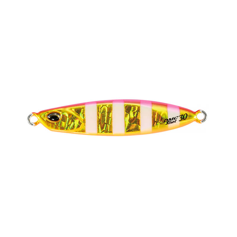 Пилькер DUO Drag Metal Cast Shot 15g #PJA0045 Pink Gold Zebra Glow