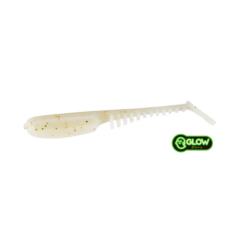 Силиконовая приманка DUO Tetra Works Uber 1.9" #S501 Snow Gold