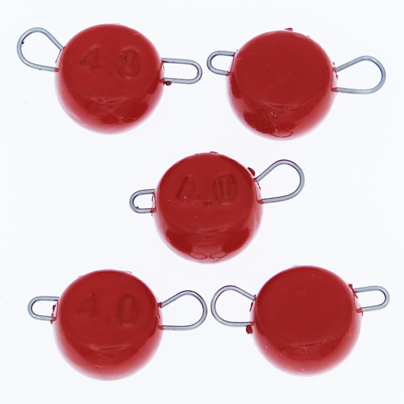 Груз свинцовый Тула Спорт Таблетка красный 4гр. (5шт.)