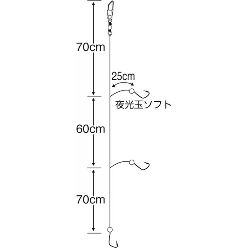 Сабики Sasame D-815 Ajibishi 3hooks Gold #11 3-3 2m