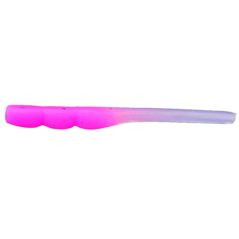 Силиконовая приманка Yarie №690 Aji Baku Worm 1.8" #46P Strawberry Milk