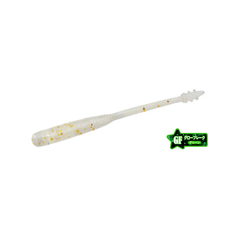 Силиконовая приманка DUO Tetra Works Pipin 1.7" #S512 Gold Stardust