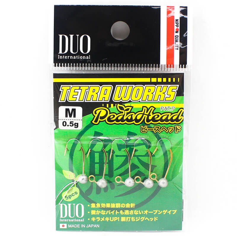 Джиг-головка DUO Tetra Works Peas Head M 0.5g (5шт.) Джиг-головка DUO Tetra Works Peas Head M 0.5g (5шт.)