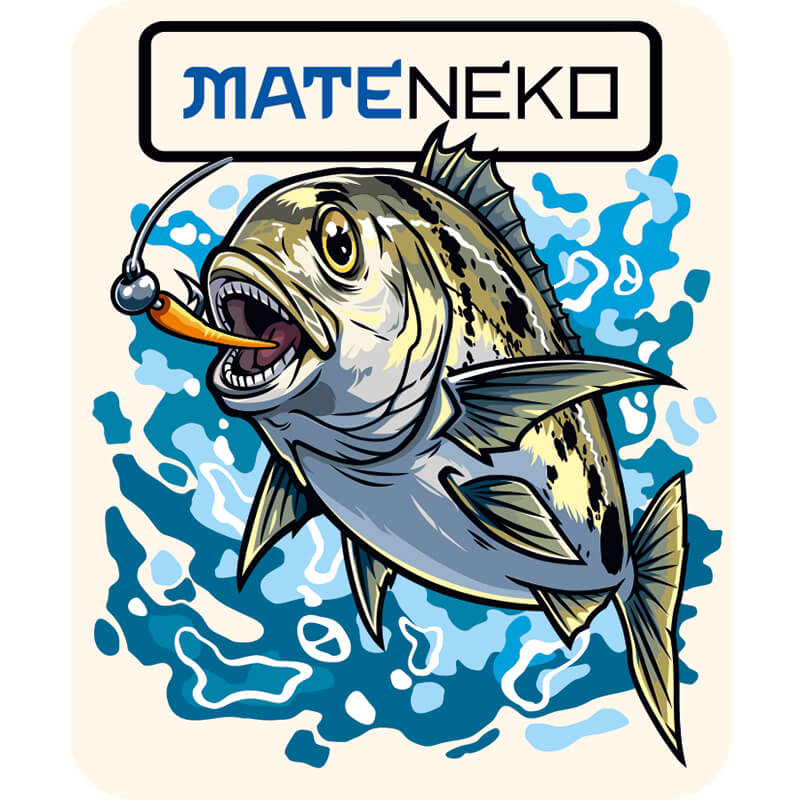 Наклейка Mateneko Sea Bream #M