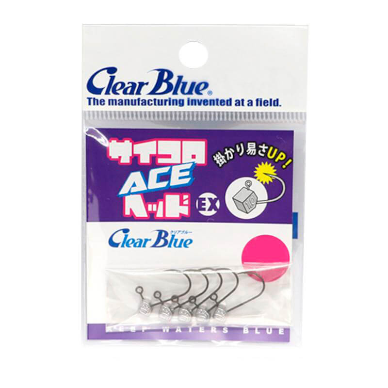 Джиг-головка Clear Blue Dice Head Ace EX 1.2g (5шт.)