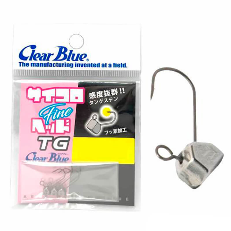 Джиг-головка вольфрамовая Clear Blue Dice Head Fine TG 1.2g (3шт.)