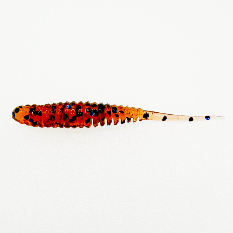 Силиконовая приманка Jigetys 69 Rib Tail 1.6'' #JG08