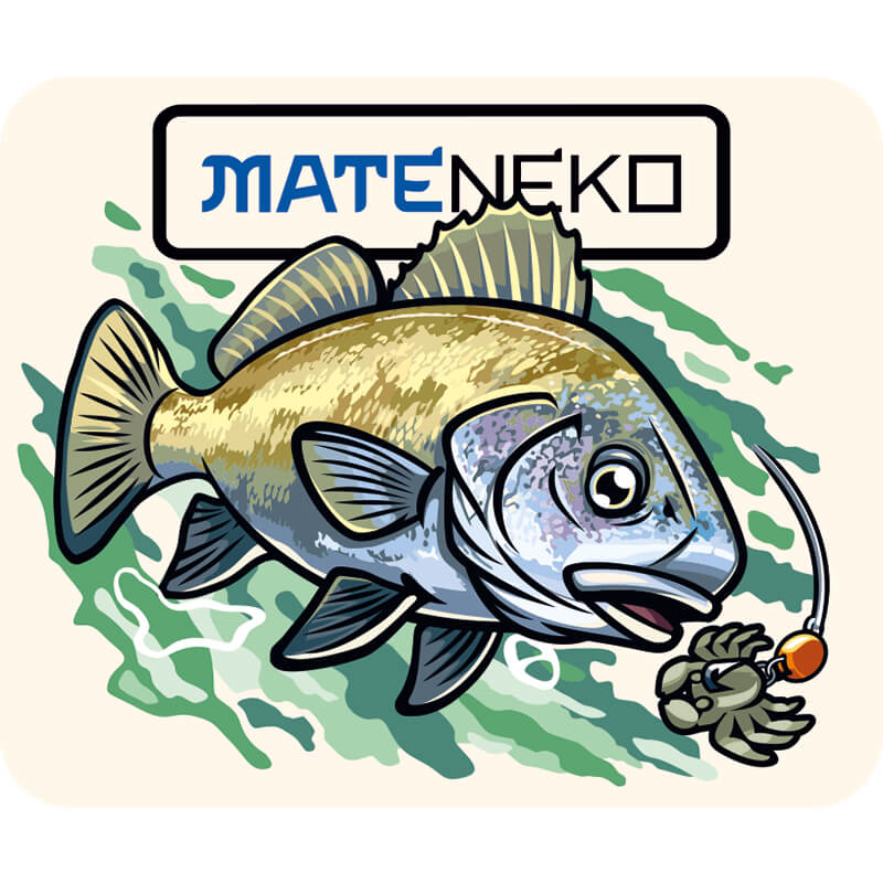 Наклейка Mateneko Sea Croaker #L