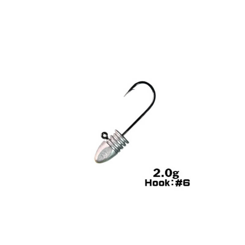 Джиг-головка Xesta Bullet Rib Head #6 2гр. (4шт.)