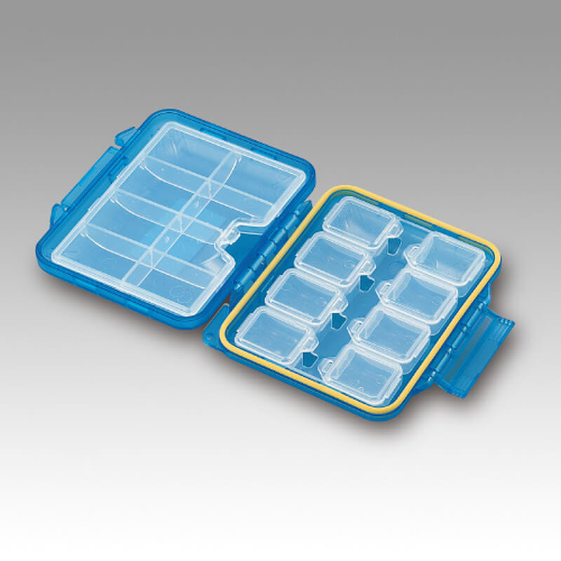 Коробка Meiho Akiokun FB-480 Waterproof Clear Blue