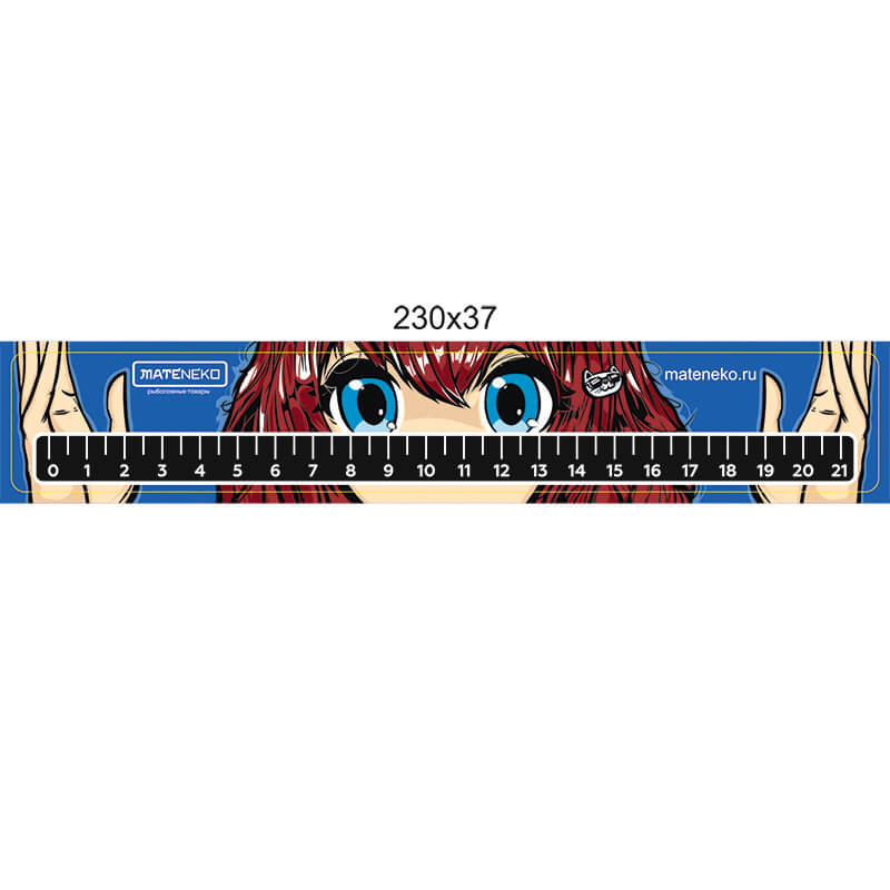 Наклейка Mateneko Size Matters 21CM