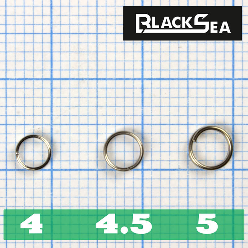 Заводные кольца BS Baits Split Ring Silver #5 (20шт.)