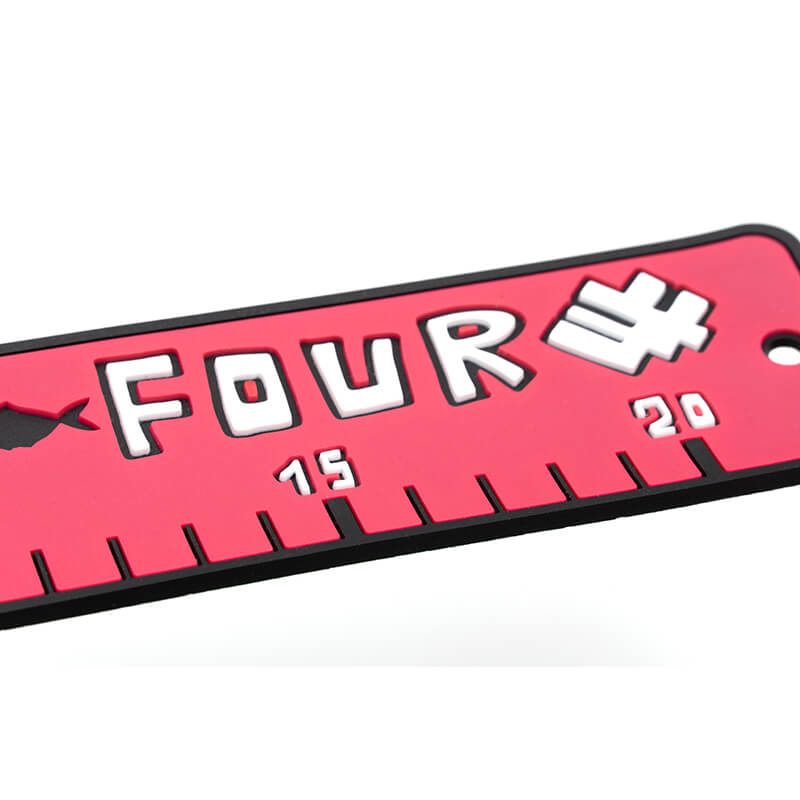 Брелок Thirty34Four Rubber Measuring Keychain Square Pink (Circle Limited Color)