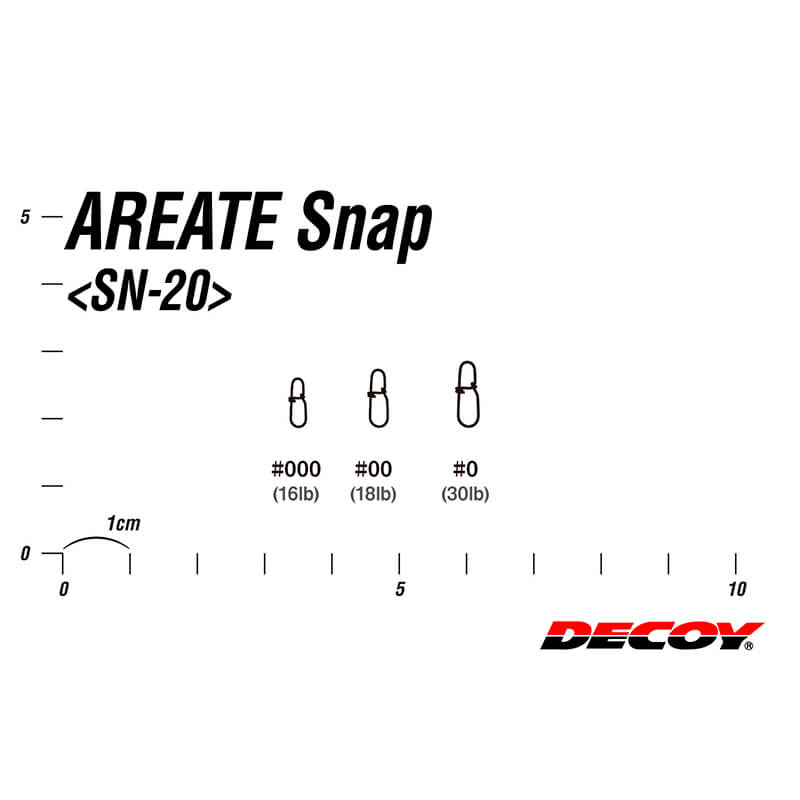 Застежки Decoy Areate Snap SN-20 #0 (10шт.)