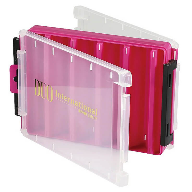 Коробка DUO Beach Walker Revers Lure Case 140 #Pink/Gold Logo
