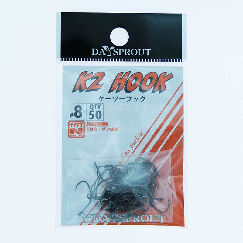 Крючки DaySprout K2 Hook Nanotef Coat #8 (50 шт.) Крючки DaySprout K2 Hook Nanotef Coat #8 (50 шт.)