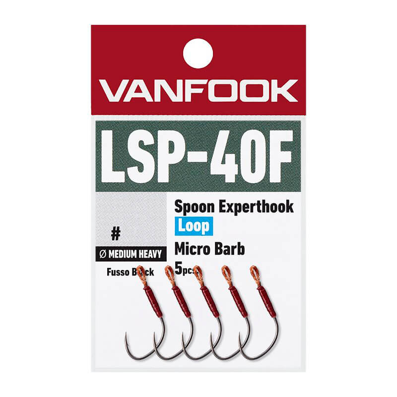 Крючки ассисты Vanfook LSP-40F Fusso Black #8 (5шт)