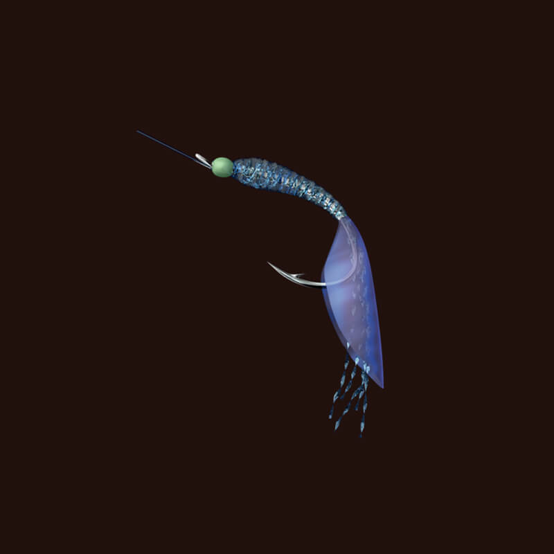 Сабики Hayabusa EX014 3hooks #8 UV Twist Skin