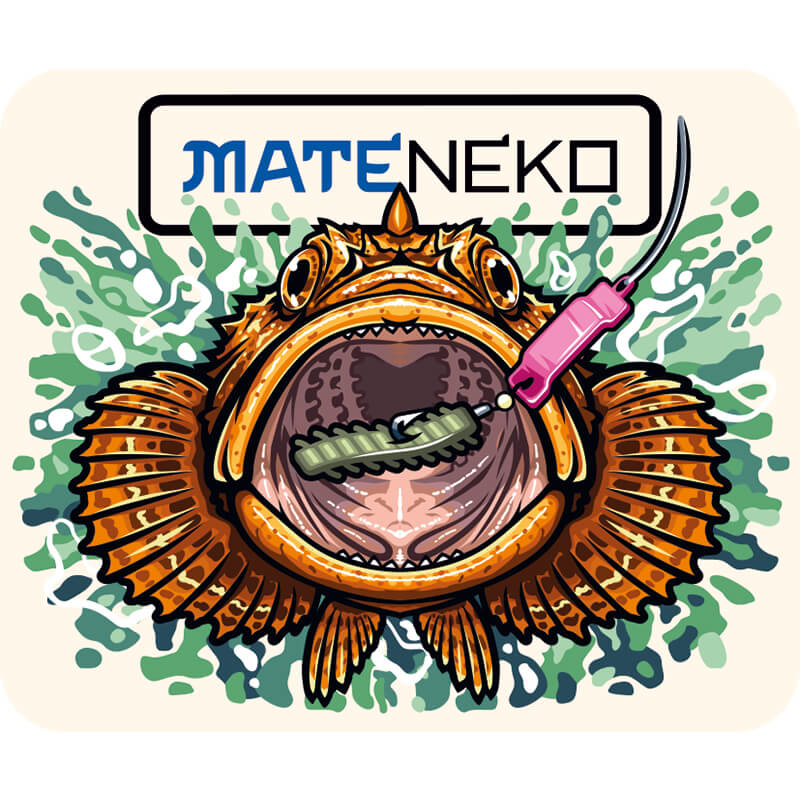 Наклейка Mateneko Sea Scorpionfish #L