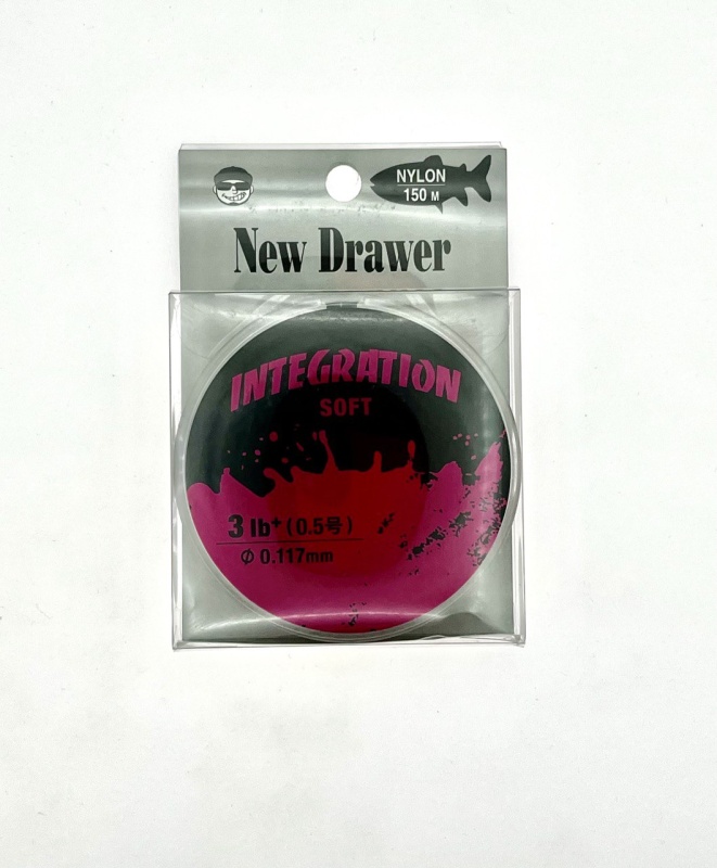 Леска New Drawer Integration Soft 150m #0.5 3lb Clear