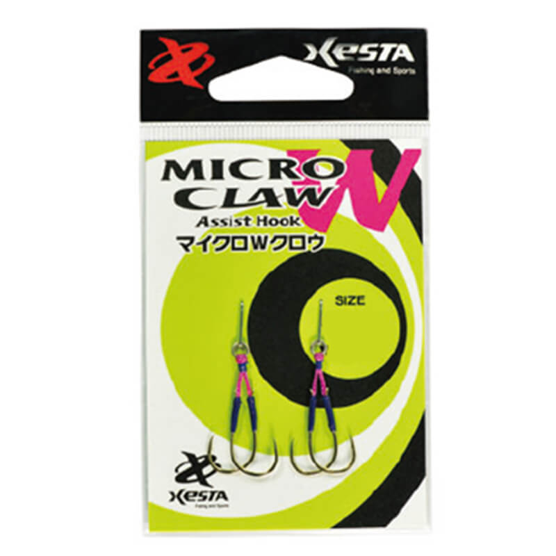 Крючки ассисты Xesta Assist Hook Micro W Claw #5S (2шт.)