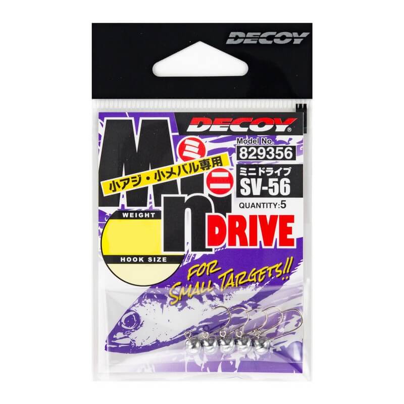 Джиг-головка Decoy Mini Drive SV-56 #10 1.2g (5шт.)
