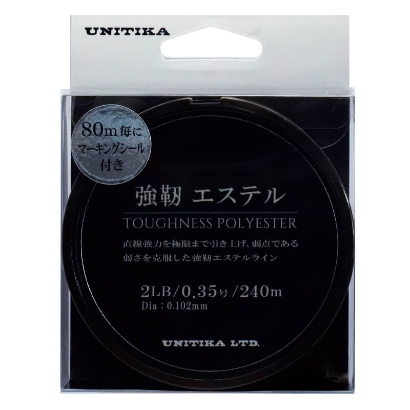 Эстер Unitika Strong Ester Toughness Polyester 240m #0.25 1.5lb