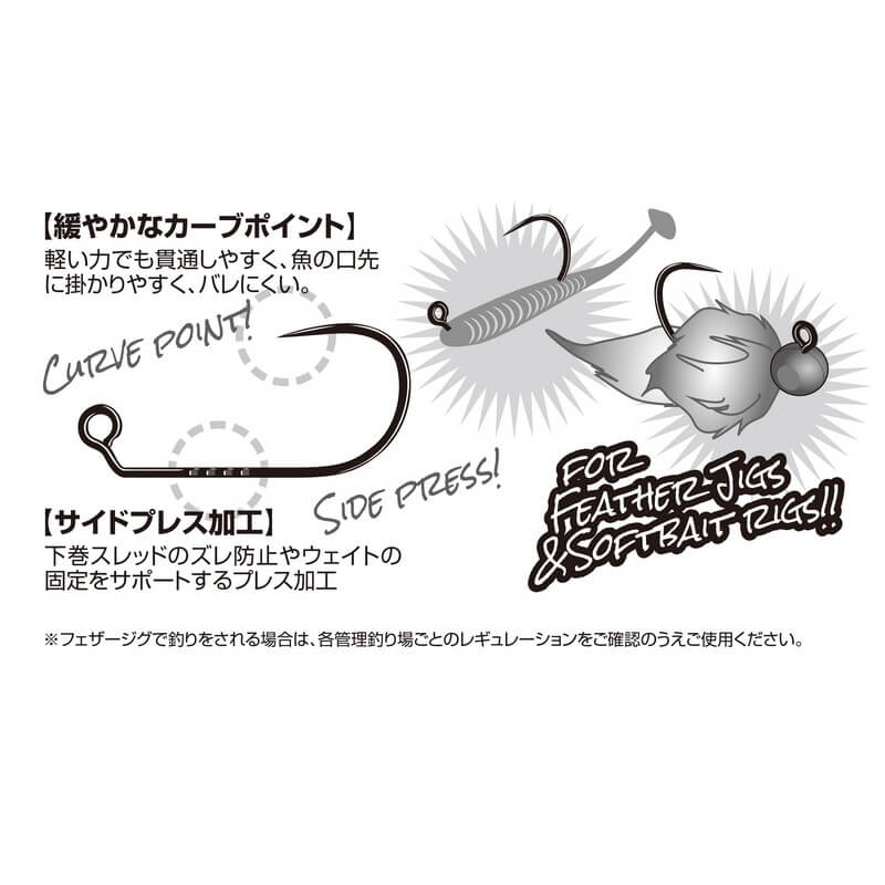 Крючки Decoy Area Hook Jiggy Type XII #6 Крючки Decoy Area Hook Jiggy Type XII #6