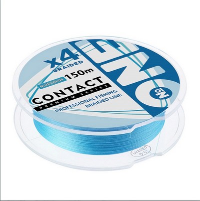 Шнур Number ONE Contact 4X 150m blue #0.2