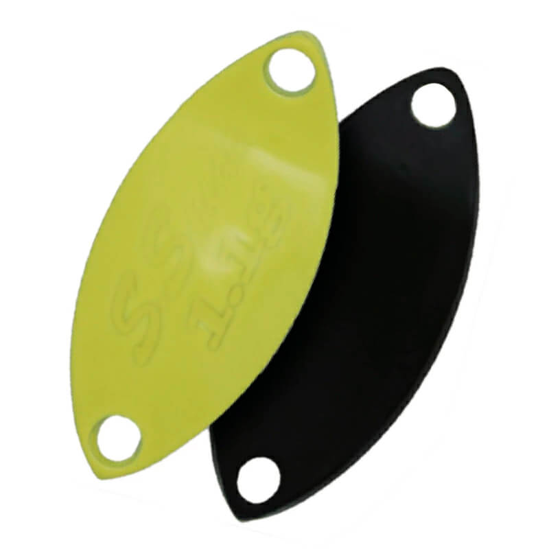 Колеблющаяся блесна ValkeIN Servant Spear 1.1гр. #LT7 Yellow / Matte Black