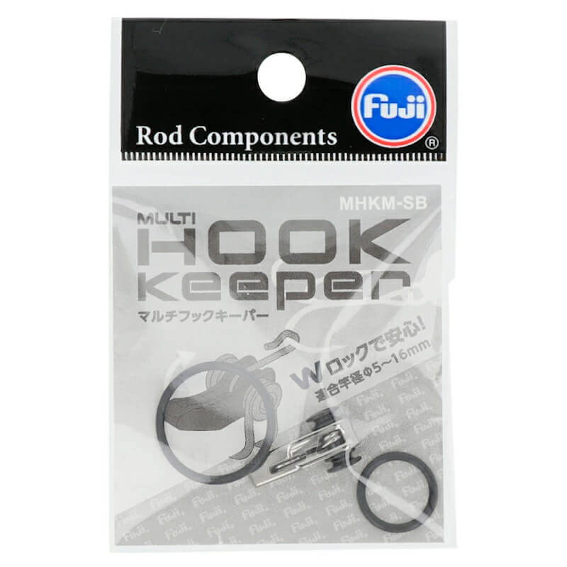 Хуккипер FuJi Lure Hook Keeper MHKM #Silver Black