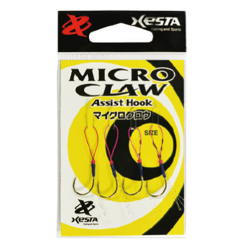 Крючки ассисты Xesta Assist Hook Micro Claw #SS (4шт.)