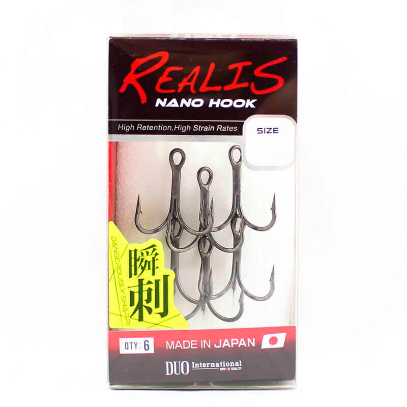 Крючки тройные DUO Realis Nano Hook #5