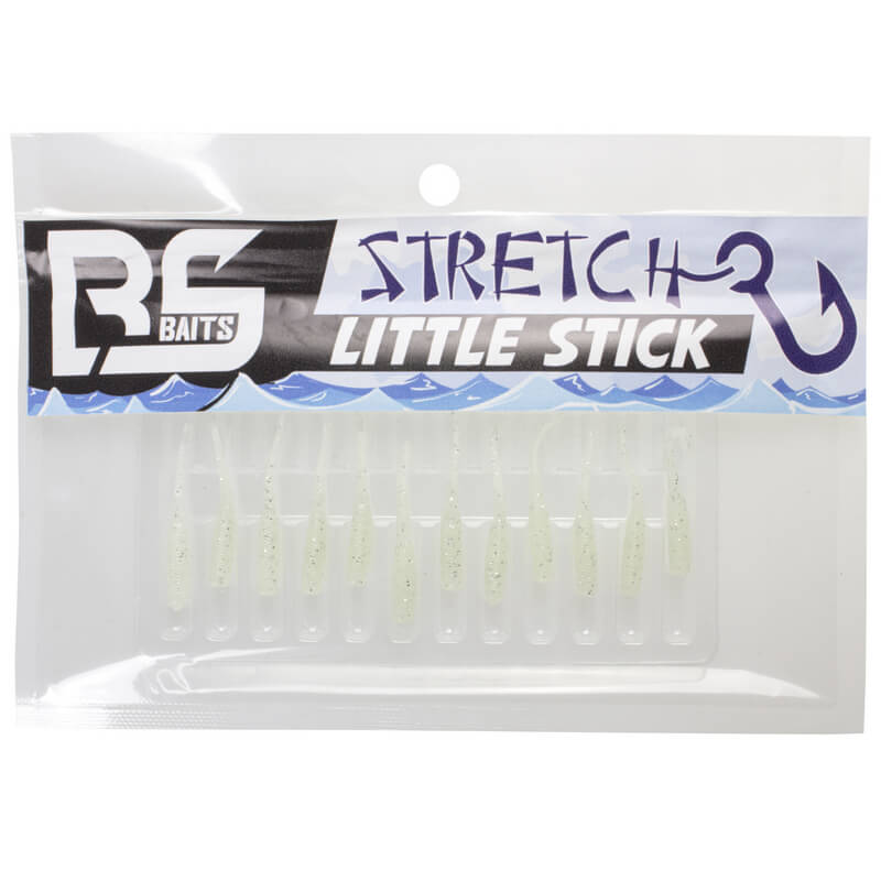 Силиконовая приманка BS Baits Str. Little Stick 1.3" #Silver