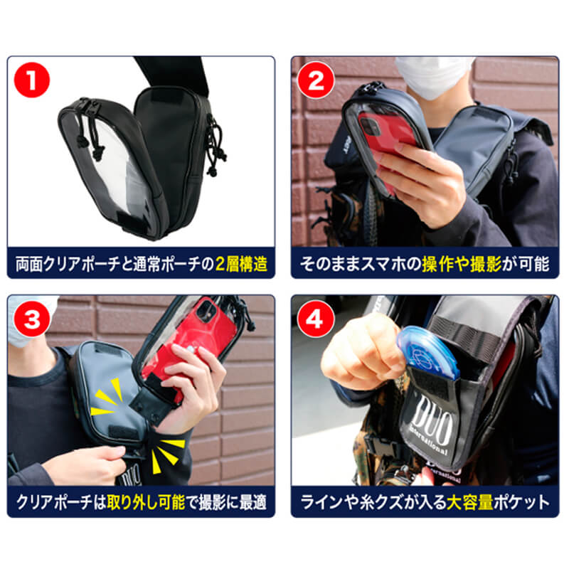 Сумка DUO Accessory Pouch Type II #Black