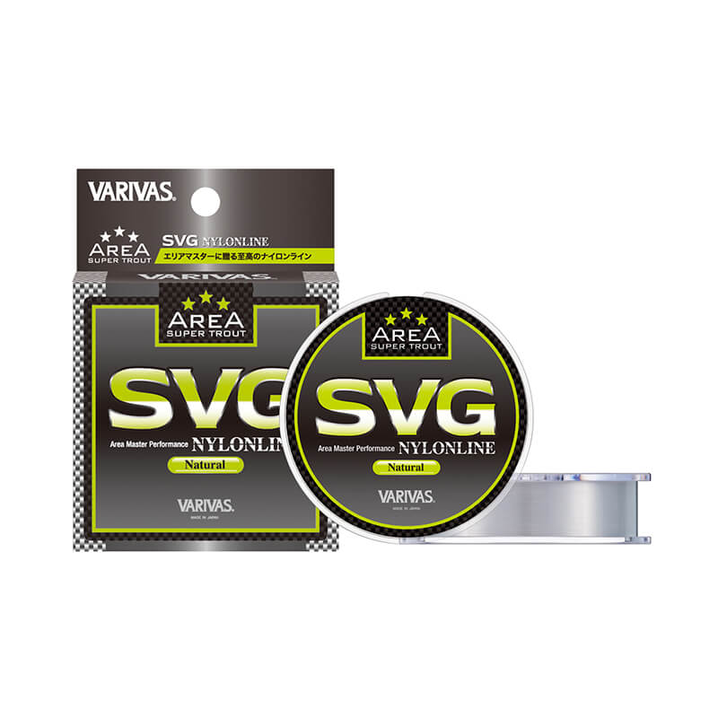 Леска Varivas Super Trout Area SVG Nylon 150m #0.35 2lb