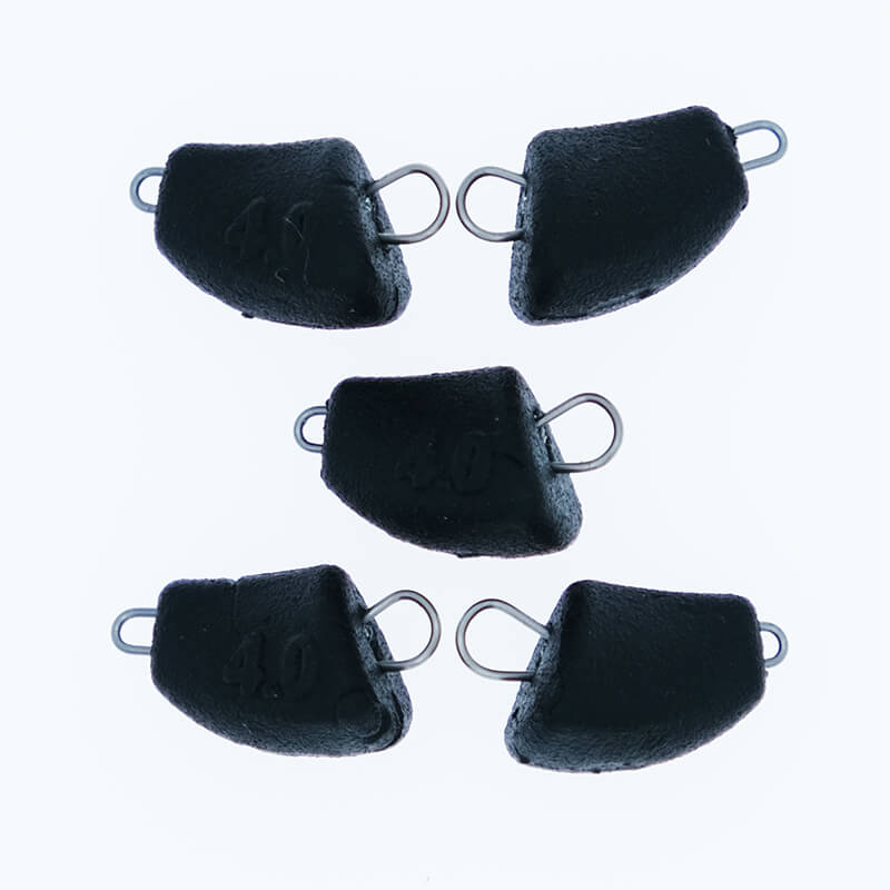 Груз свинцовый Тула Спорт Незацепляйка черный 4гр. (5шт.)