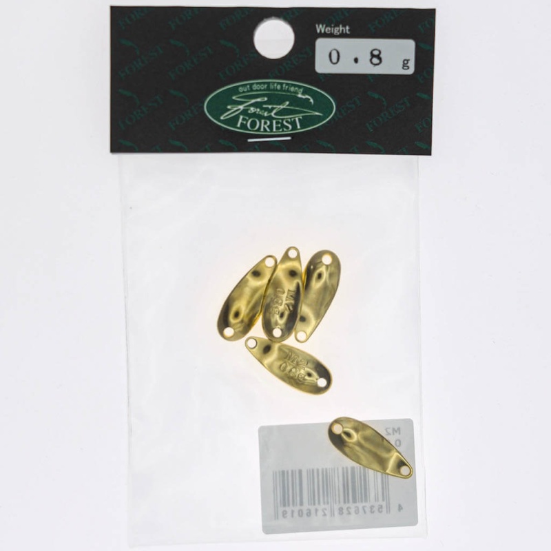Болванки Forest M2 0.8гр. #Gold (5шт.)