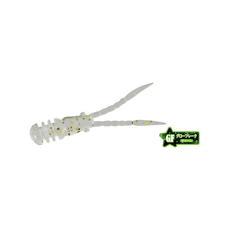 Силиконовая приманка DUO Tetra Works Chibi Burny 1.3" #S512 Gold Stardust