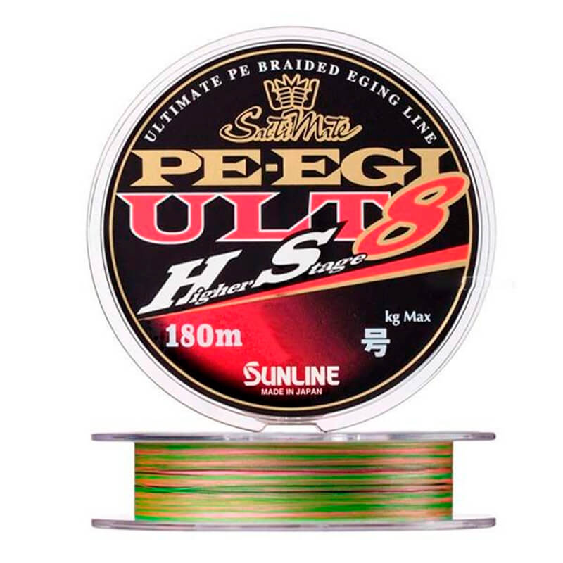 Шнур Sunline SaltiMate PE EGI ULT HS8 HG 180m #0.5