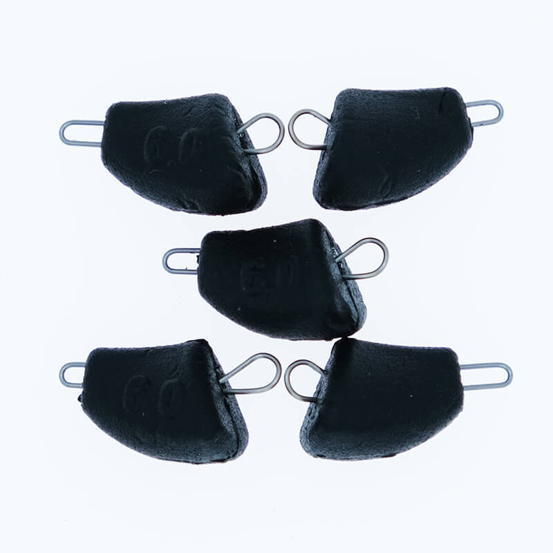 Груз свинцовый Тула Спорт Незацепляйка черный 6гр. (5шт.)