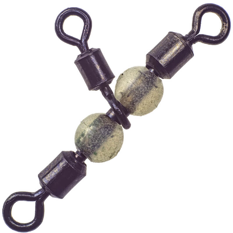 Вертлюг тройной BS Baits Triple Swivel #5*6 (5шт.)